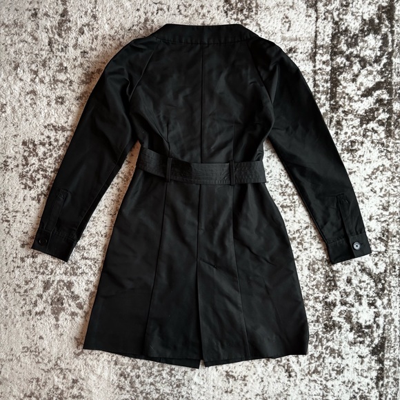 MAX & Co black trench coat - Picture 3 of 7
